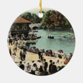 Delaware Park Vintag Buffalo NY Ornament (Hinten)