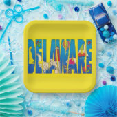 Delaware-Party-Papierplatte Pappteller (Party)