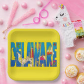 Delaware-Party-Papierplatte Pappteller (Party)