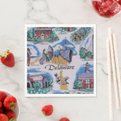 Delaware-Party Serviette (Beispiel)