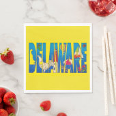 Delaware-Partyservietten Serviette (Beispiel)