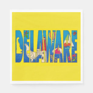 Delaware-Partyservietten Serviette