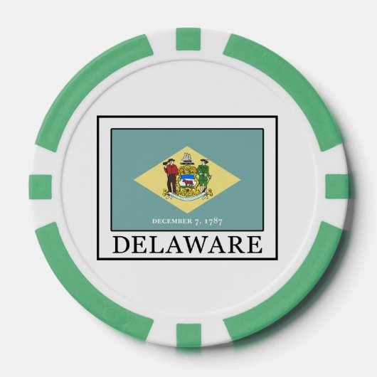 Delaware Pokerchips (Vorderseite)