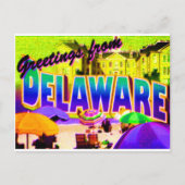 Delaware Postcard Postkarte (Vorderseite)