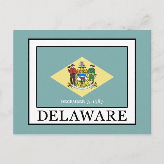 Delaware Postkarte (Vorderseite)