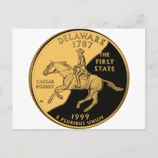 Delaware Postkarte (Vorderseite)