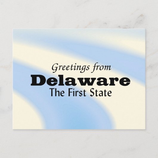Delaware Postkarte (Vorderseite)