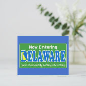 Delaware Postkarte (Stehend Vorderseite)