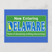 Delaware Postkarte (Vorderseite)