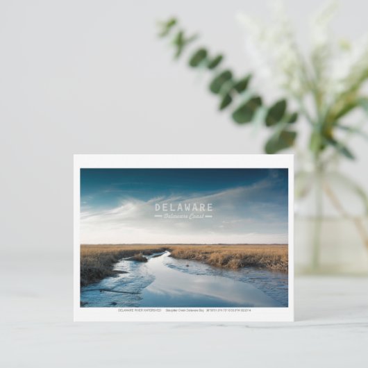 Delaware. Postkarte (Stehend Vorderseite)