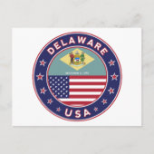 Delaware Postkarte (Vorderseite)