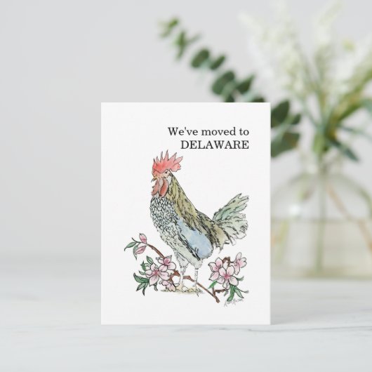 Delaware Postkarte (Stehend Vorderseite)