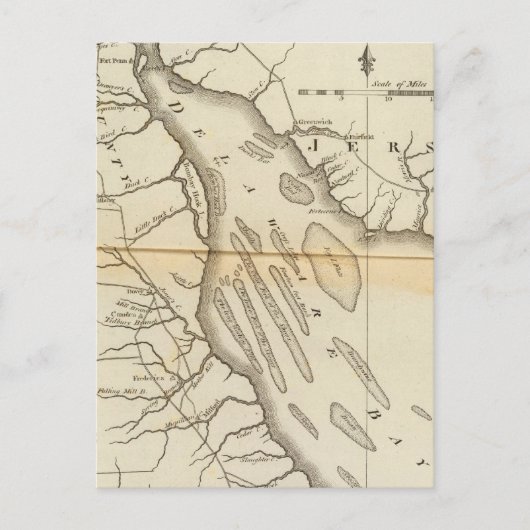 Delaware Postkarte (Vorderseite)
