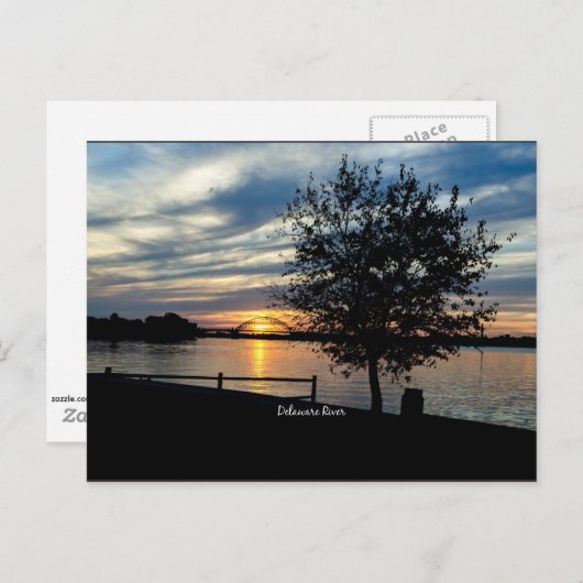 Delaware Postkarte (Vorne/Hinten)