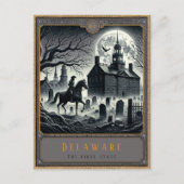 Delaware | Postkarte Gothic Art (Vorderseite)