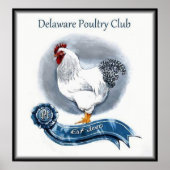 Delaware Poultry Club Poster (Vorne)