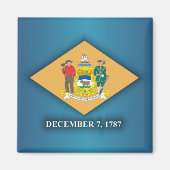 Delaware Pride Magnet (Vorne)