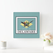 Delaware Quadratische Wanduhr (Zuhause)