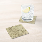 Delaware Rechteckiger Pappuntersetzer (Vor Ort)