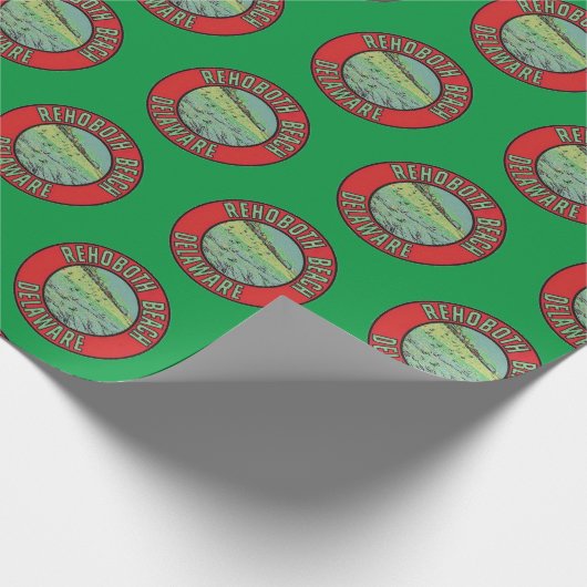 Delaware RehoBeide Beach, Geschenkpapier (Ecke)