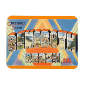 Delaware, RehoBeide Beach Magnet (Horizontal)