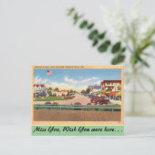 Delaware, Rehoboth Ave. Postkarte (Stehend Vorderseite)