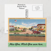 Delaware, Rehoboth Ave. Postkarte (Vorne/Hinten)