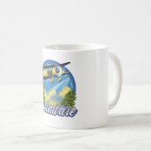 Delaware-Reiselogo Kaffeetasse (VorderseiteRechts)