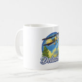 Delaware-Reiselogo Kaffeetasse (Vorderseite Links)