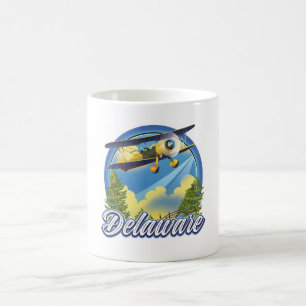 Delaware-Reiselogo Kaffeetasse