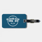 Delaware River Kayaking Gepäckanhänger (Rückseite horizontal)
