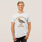 Delaware Rotknoten Wings of Migration Tri-Blend Shirt (Vorderseite voll)