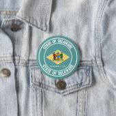 Delaware Round Emblem Button (Beispiel)