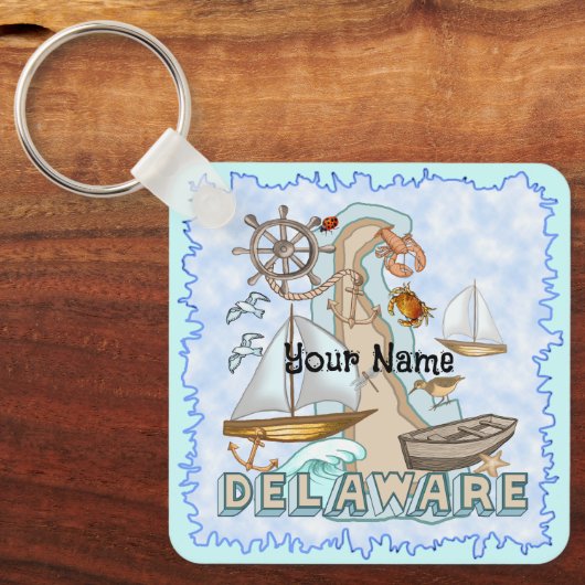 Delaware Schlüsselanhänger (Vorderseite)