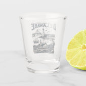 Delaware Schnapsglas (Rückseite)