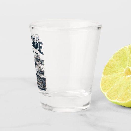 Delaware Schnapsglas (Rechts)