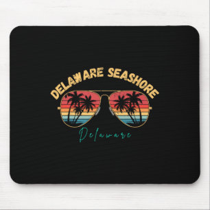 Delaware Seashore Delaware Souvenir Surfbrett Mousepad