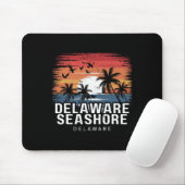 Delaware Seashore Delaware Surfen Surfer  Mousepad (Mit Mouse)