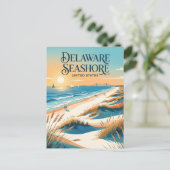 Delaware Seashore State Park Postkarte (Stehend Vorderseite)