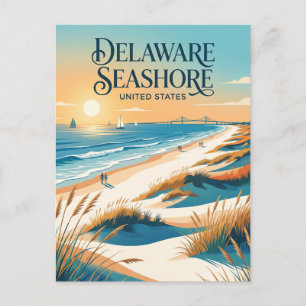 Delaware Seashore State Park Postkarte
