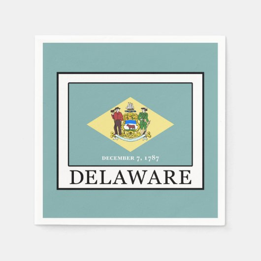 Delaware Serviette (Vorderseite)