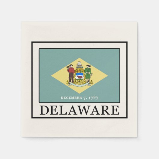 Delaware Serviette (Vorderseite)
