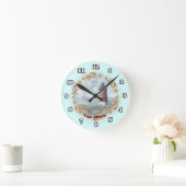 Delaware Shells Leuchtturm Uhr (Zuhause)