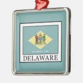 Delaware Silbernes Ornament (Links)