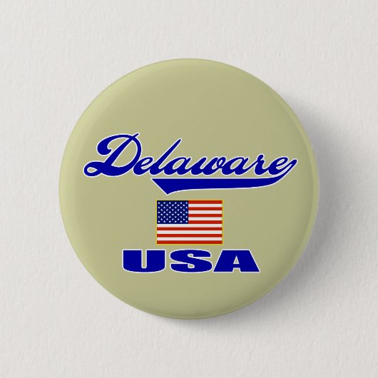 Delaware-Skript-Button Button (Vorderseite)