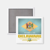 Delaware (SP) Magnet (Vorderseite/Rückseite)