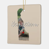 Delaware Staat Foto einfügen und Ortsname Keramikornament (Links)