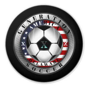 Delaware Staat Generation X American Soccer Keramikknauf