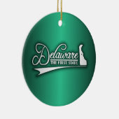 Delaware-Staat Keramikornament (Rechts)