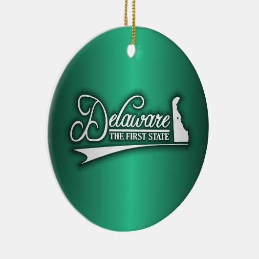 Delaware-Staat Keramikornament (Rechts)